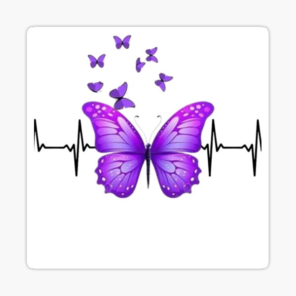 Item preview, A Beautiful Purpel Butterfly designed and sold by Naheed-786.