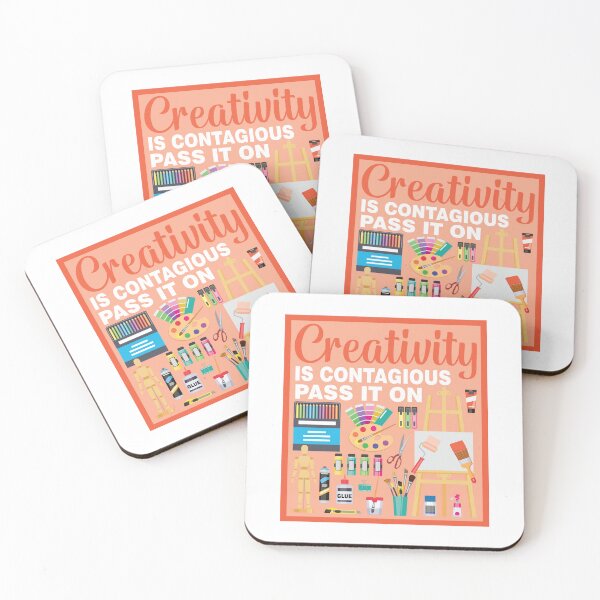 Item preview, Creativity is contagious pass it on - ORANGE designed and sold by StellarFX.