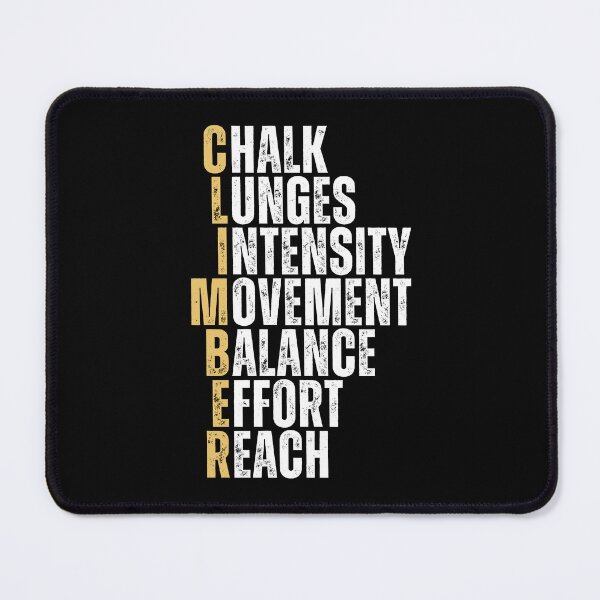 Item preview, Funny Climber Motivational Climbing Inspirational Bouldering designed and sold by StrideSuccess.