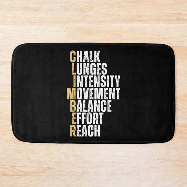 Item preview, Funny Climber Motivational Climbing Inspirational Bouldering designed and sold by StrideSuccess.