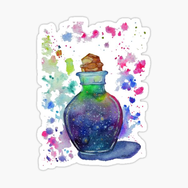 Starry Jar Sticker