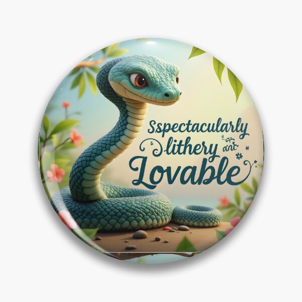 Item preview, Spectacularly Slithery and Lovable Snake Design  designed and sold by nhk999.