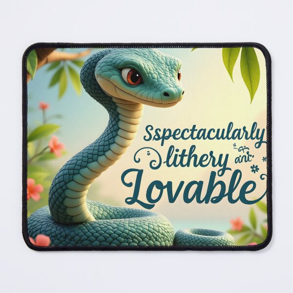 Item preview, Spectacularly Slithery and Lovable Snake Design  designed and sold by nhk999.