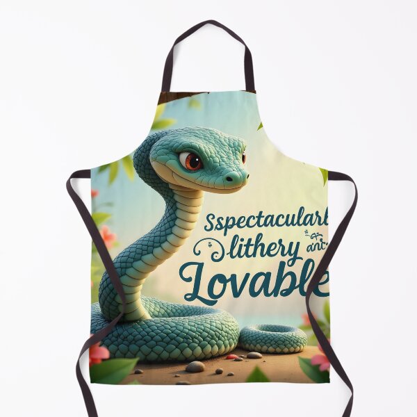 Item preview, Spectacularly Slithery and Lovable Snake Design designed and sold by nhk999.
