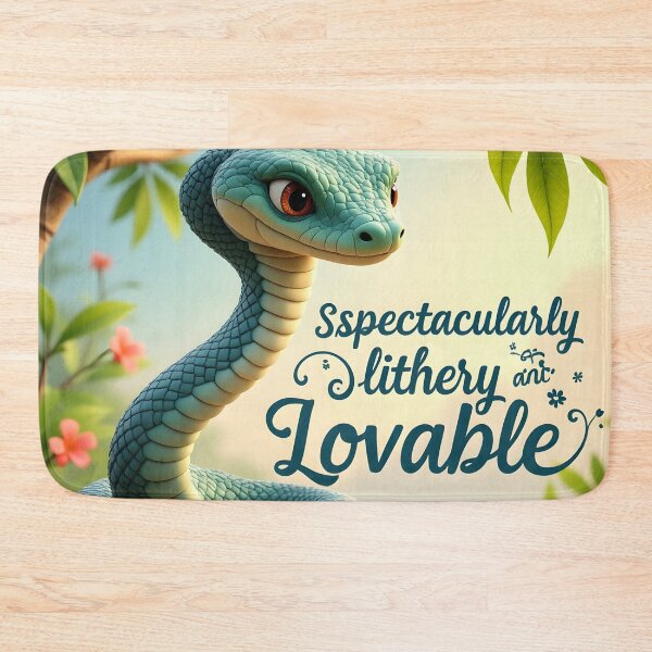Item preview, Spectacularly Slithery and Lovable Snake Design  designed and sold by nhk999.