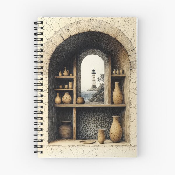 Item preview, Seaside studio journal. designed and sold by Dreaming Shell.