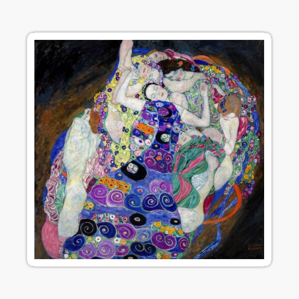 Artikel-Vorschau von Gustav Klimts Die Jungfrau, klassisches berühmtes Meisterwerk, 1913, Gemälde, designt und verkauft von Jéanpaul  Ferro.