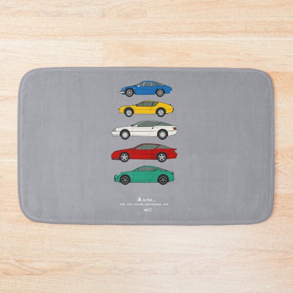 Item preview, Classic Alpine sports car collection designed and sold by RJWautographics.
