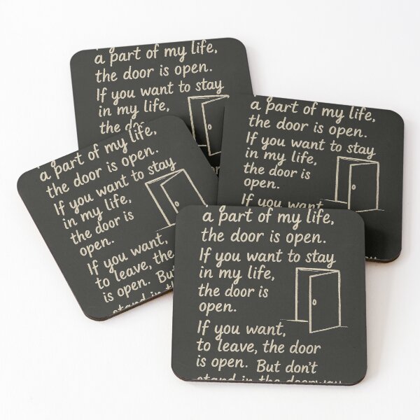 Item preview, The Door Is Open designed and sold by WittleThing.