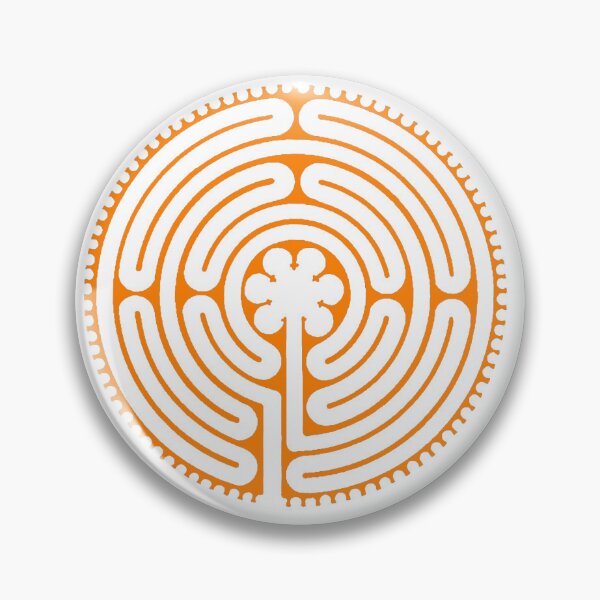 Item preview, Chartres Labyrinth  -  Amber designed and sold by Lapicorn.