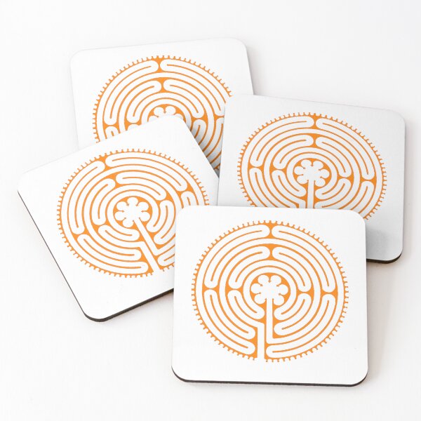 Item preview, Chartres Labyrinth  -  Amber designed and sold by Lapicorn.