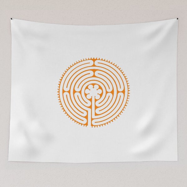 Item preview, Chartres Labyrinth  -  Amber designed and sold by Lapicorn.