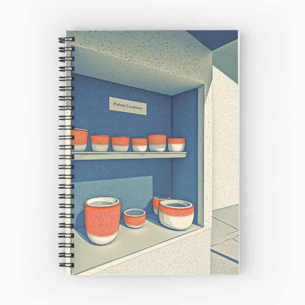 Aperçu de l'œuvre Journal de l'atelier de céramique. créée et vendue par Dreaming Shell.