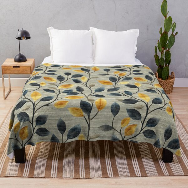 Item preview, Copy of Elegant Grey Leaf Vine Seamless Pattern designed and sold by SylvieVibes.