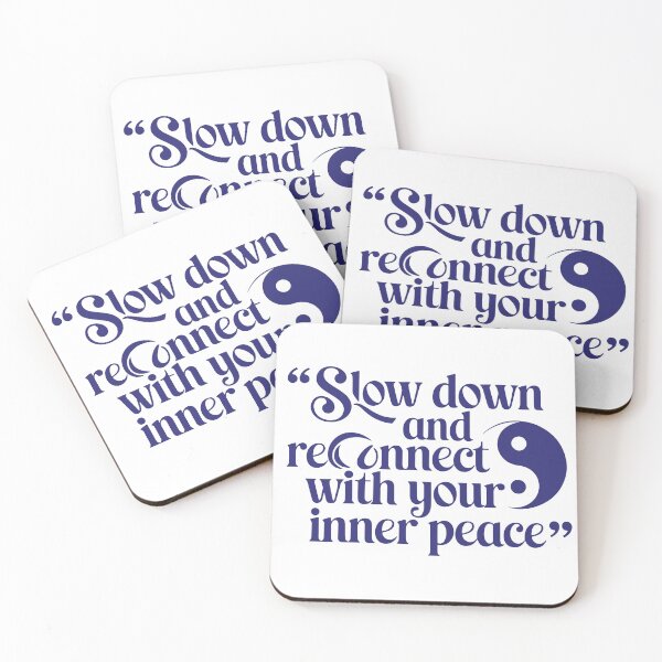 Item preview, Slow down and reconnect with your inner peace designed and sold by jfcreations.