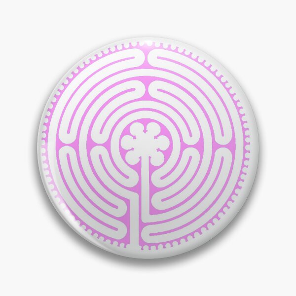 Item preview, Chartres Labyrinth  -  Morganite  designed and sold by Lapicorn.