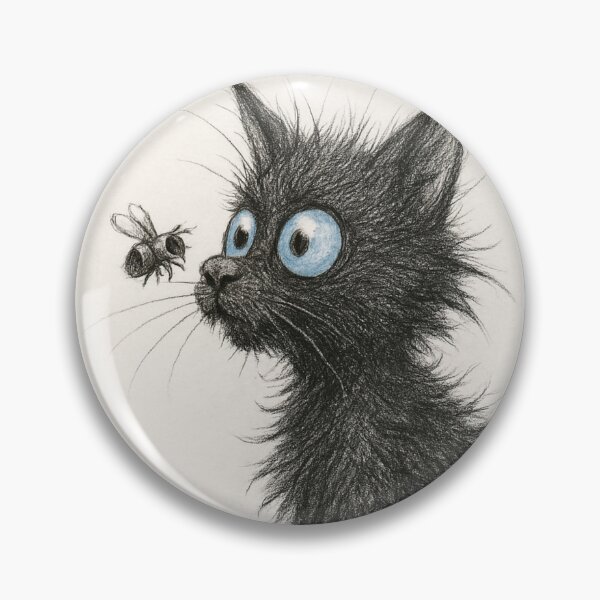 Aperçu de l'œuvre Chat et abeille Tatty créée et vendue par jaydawnooo.