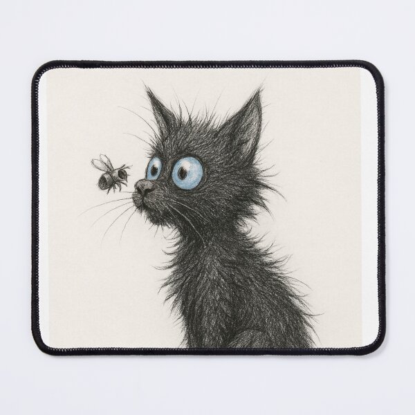 Item preview, Tatty cat and bee designed and sold by jaydawnooo.