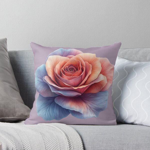 Artikelvorschau, Eine florale Designer-Fusion: Pastellblaue Rose entworfen und verkauft von MemeHodlr.