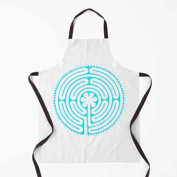 Item preview, Chartres Labyrinth  -  Aquamarine designed and sold by Lapicorn.