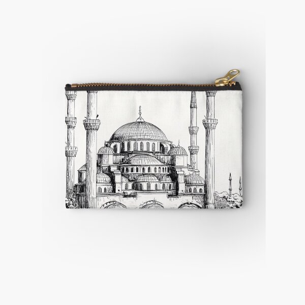 Item preview, Blue Mosque Istambul Turkey in Ink designed and sold by hussardigital.