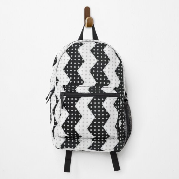 Item preview, Black and white dotted zigzags design designed and sold by Dimamzo12.