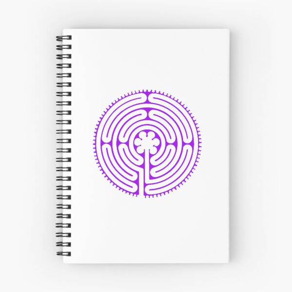 Item preview, Chartres Labyrinth  -  Amethyst  designed and sold by Lapicorn.