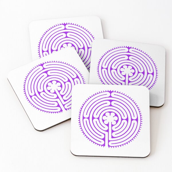 Item preview, Chartres Labyrinth  -  Amethyst  designed and sold by Lapicorn.