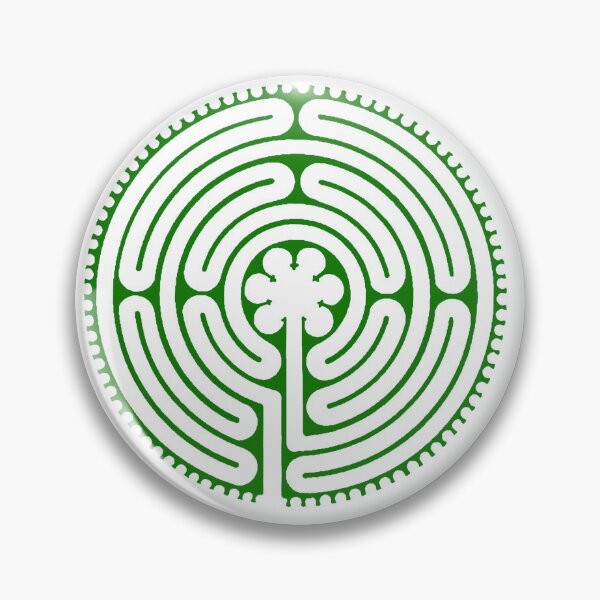 Item preview, Chartres Labyrinth  -  Emerald designed and sold by Lapicorn.