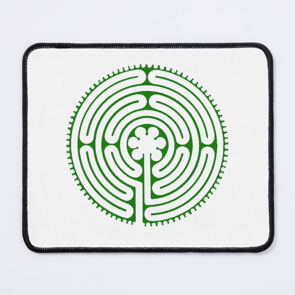Item preview, Chartres Labyrinth - Emerald designed and sold by Lapicorn.