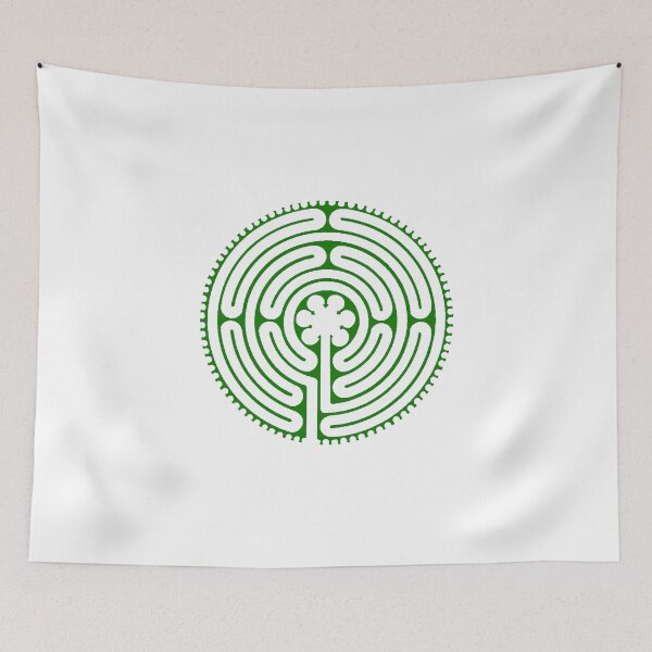 Item preview, Chartres Labyrinth  -  Emerald designed and sold by Lapicorn.