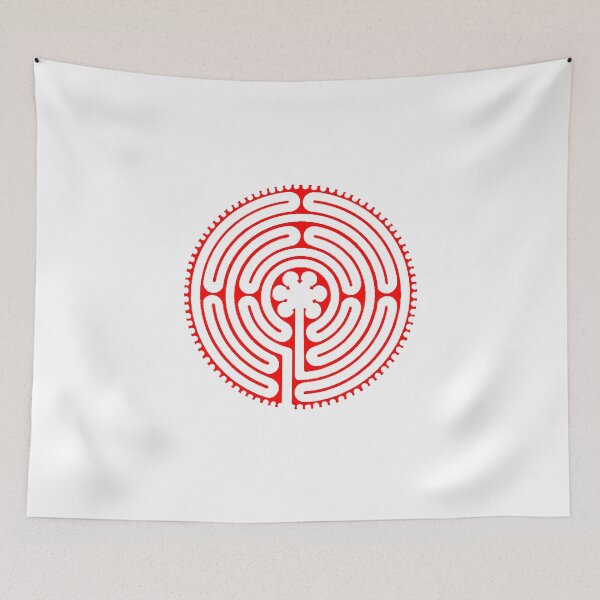 Item preview, Chartres Labyrinth  - Ruby designed and sold by Lapicorn.