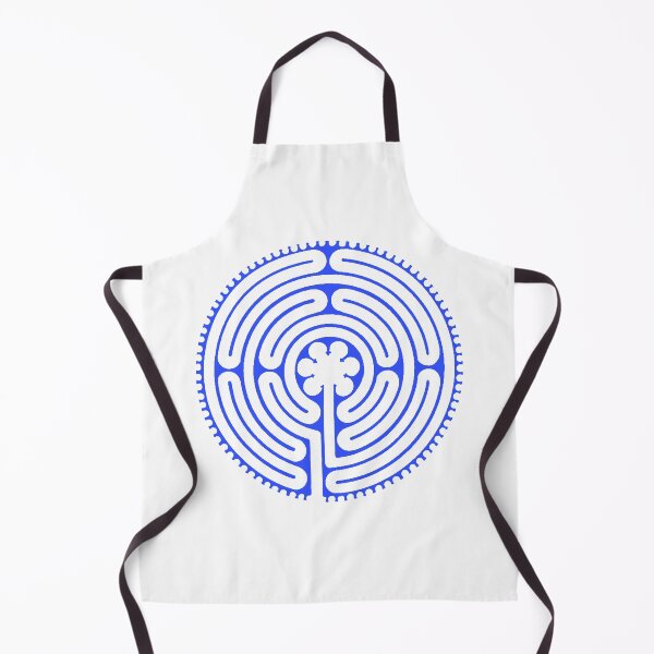 Item preview, Chartres Labyrinth - Saphire designed and sold by Lapicorn.
