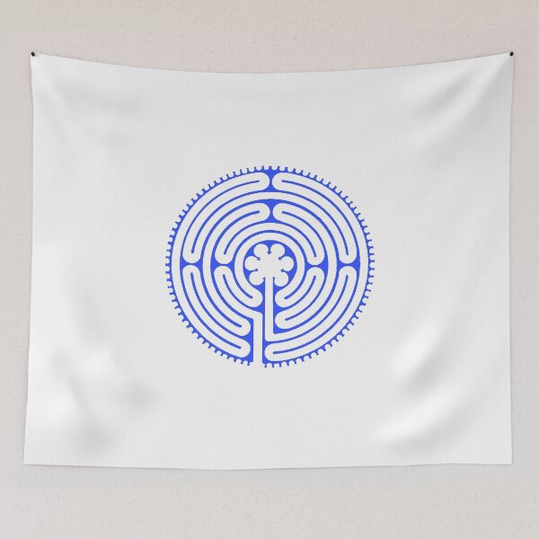 Item preview, Chartres Labyrinth  - Saphire  designed and sold by Lapicorn.