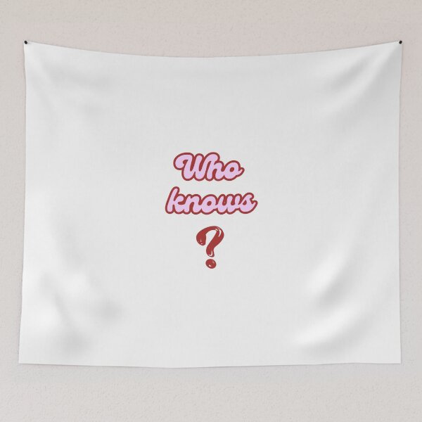 Item preview, Who knows? designed and sold by DixieGirlStudio.
