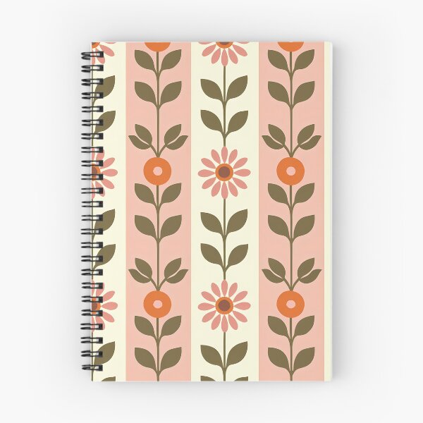 Item preview, Retro 70s Floral Pattern - Mid-Century Modern Botanical Design designed and sold by PatternsPalette.