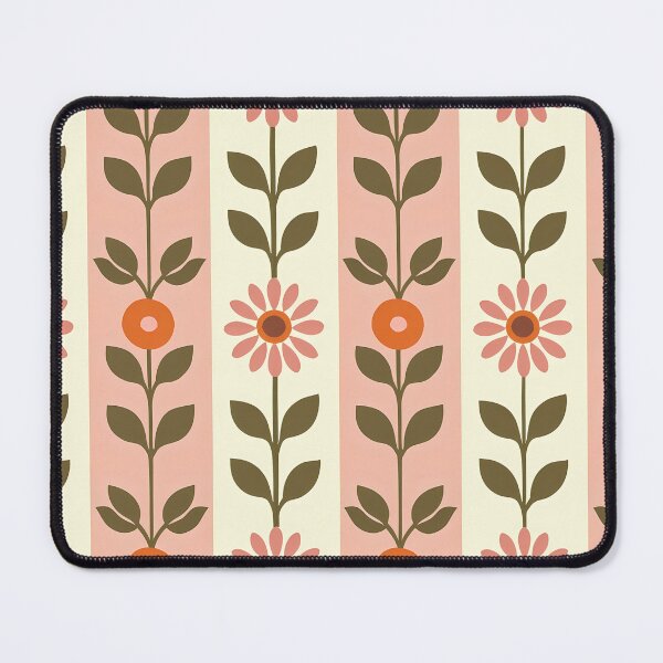 Item preview, Retro 70s Floral Pattern - Mid-Century Modern Botanical Design designed and sold by PatternsPalette.