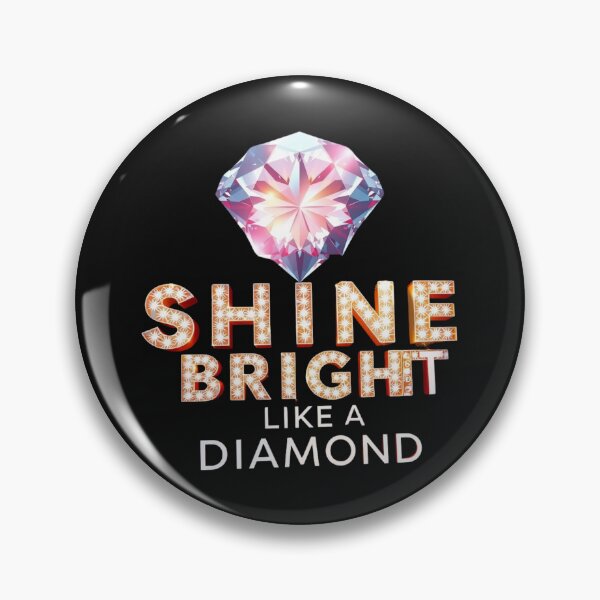 Item preview, SHINE BRIGHT LIKE A DIAMOND T-SHIRT – Trendy Apparel for Bold, Radiant Vibes designed and sold by Mikel-empire.