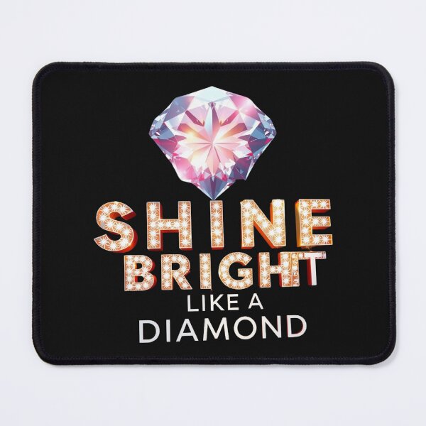 Item preview, SHINE BRIGHT LIKE A DIAMOND T-SHIRT – Trendy Apparel for Bold, Radiant Vibes designed and sold by Mikel-empire.