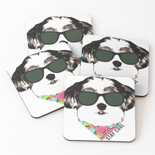 Item preview, 80's Stay Cool Dog Positivity T-shirt designed and sold by sunshift.