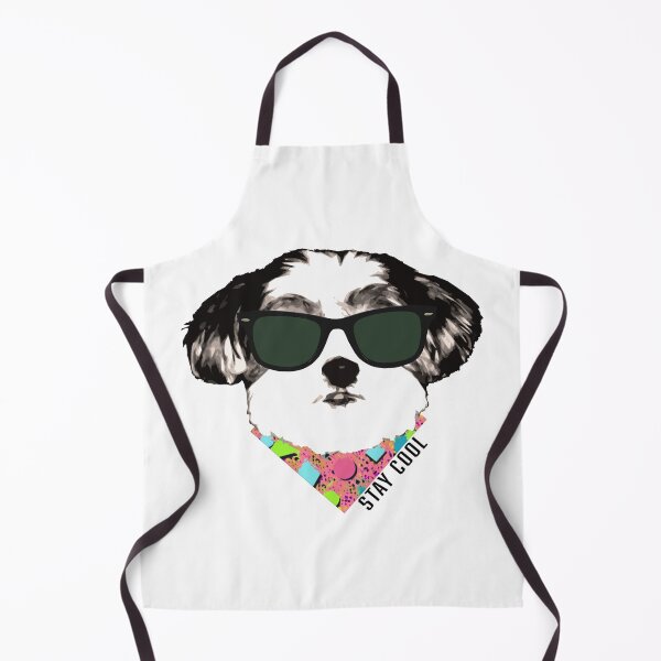 Item preview, 80's Stay Cool Dog Positivity T-shirt designed and sold by sunshift.