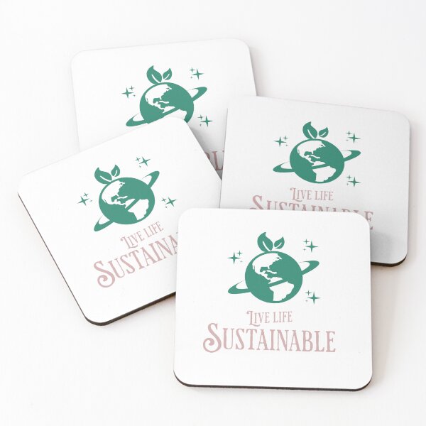 Item preview, Live Life Sustainable – Retro Planet Earth Aesthetic designed and sold by Hydravisions.