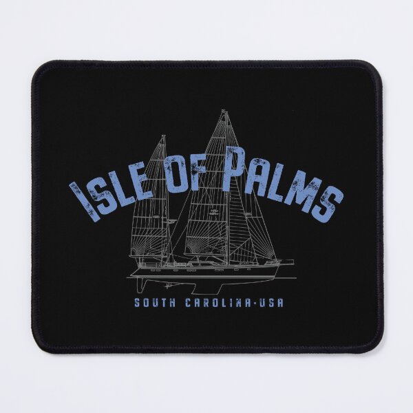 Item preview, Isle of Palms South Carolina Nautical Sailboat Design designed and sold by Futurebeachbum.