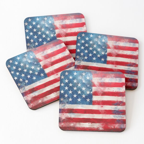 Item preview, USA flag art designed and sold by Andre Faubert.
