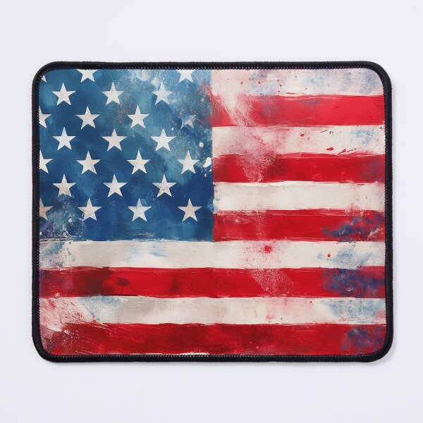 Item preview, USA flag art designed and sold by Andre Faubert.
