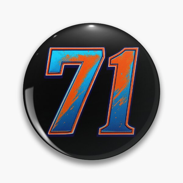 Item preview, Vintage 71 Racing Number designed and sold by SteadyRolling.