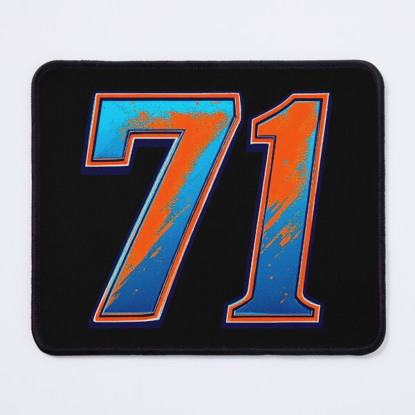 Item preview, Vintage 71 Racing Number designed and sold by SteadyRolling.