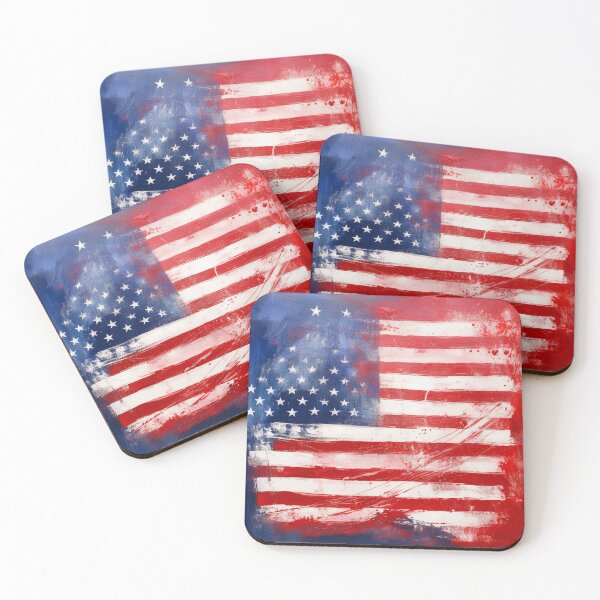 Item preview, USA flag art designed and sold by Andre Faubert.