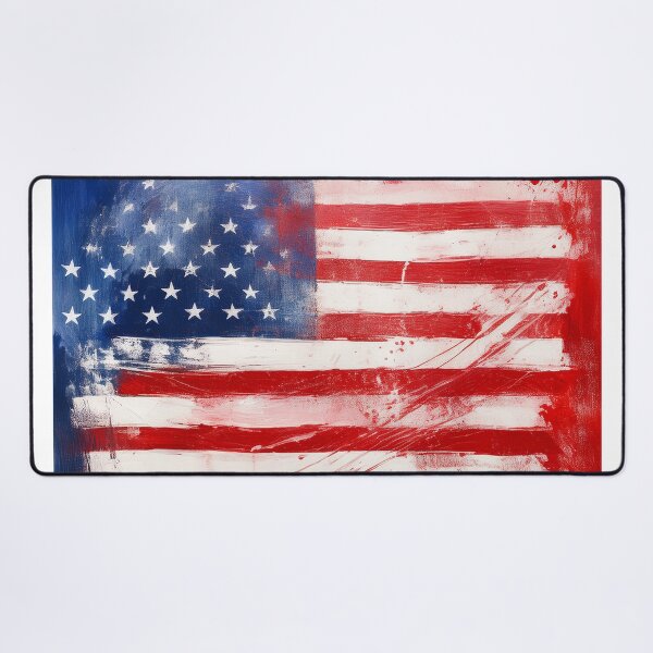 Item preview, USA flag art designed and sold by Andre Faubert.