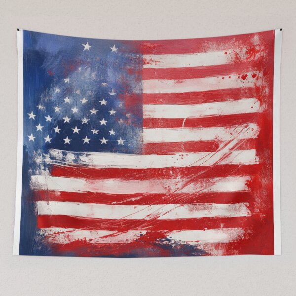 Item preview, USA flag art designed and sold by Andre Faubert.